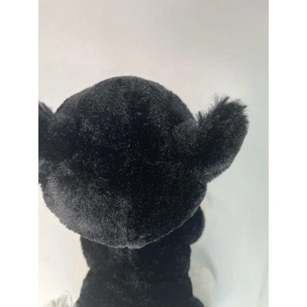 Build A Bear Promise Pets Tuxedo Cat Black Kitty Cat Green Eye Plush BAB